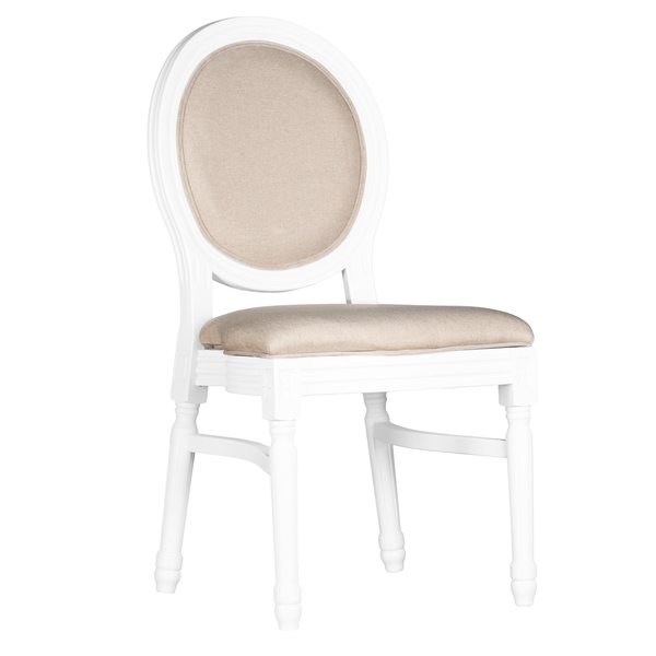 Louis Chair inkl. Sitzkissen | Wei [mieten]